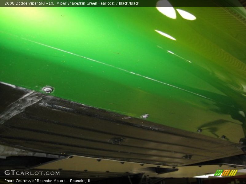 Viper Snakeskin Green Pearlcoat / Black/Black 2008 Dodge Viper SRT-10