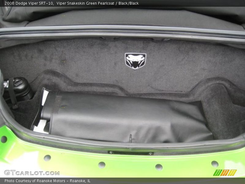  2008 Viper SRT-10 Trunk
