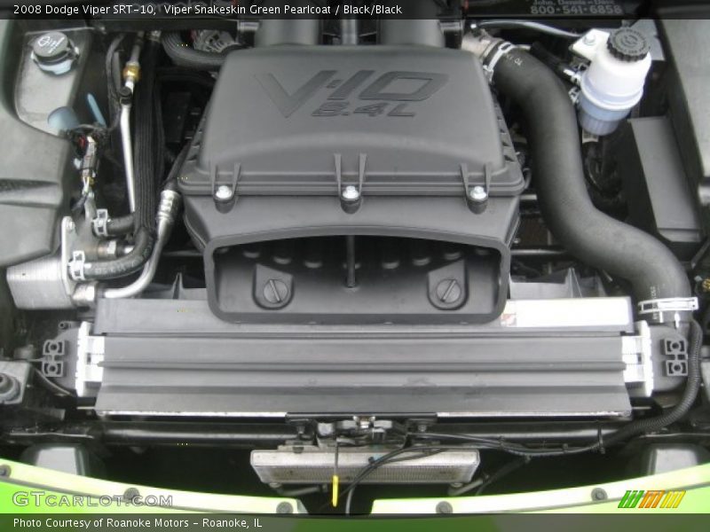  2008 Viper SRT-10 Engine - 8.4 Liter OHV 20-Valve VVT V10
