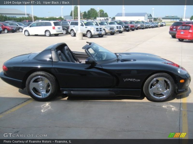 Viper Black / Black 1994 Dodge Viper RT-10