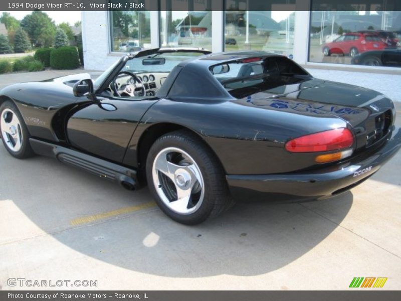 Viper Black / Black 1994 Dodge Viper RT-10