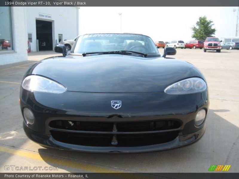Viper Black / Black 1994 Dodge Viper RT-10
