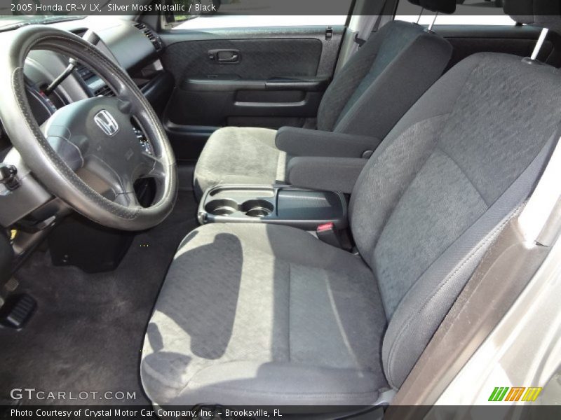 Silver Moss Metallic / Black 2005 Honda CR-V LX