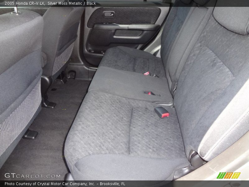 Silver Moss Metallic / Black 2005 Honda CR-V LX