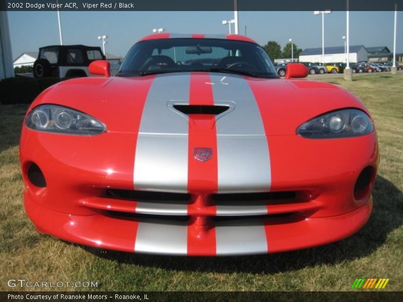 Viper Red / Black 2002 Dodge Viper ACR