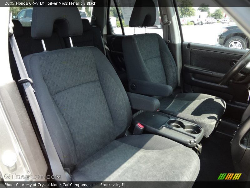 Silver Moss Metallic / Black 2005 Honda CR-V LX