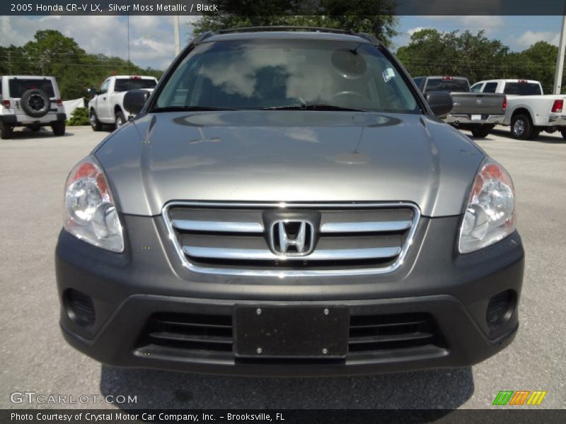 Silver Moss Metallic / Black 2005 Honda CR-V LX