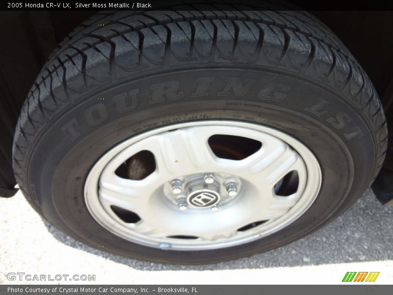Silver Moss Metallic / Black 2005 Honda CR-V LX