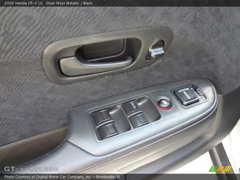 Silver Moss Metallic / Black 2005 Honda CR-V LX