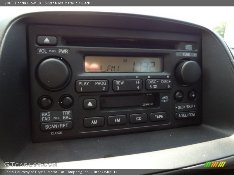 Silver Moss Metallic / Black 2005 Honda CR-V LX