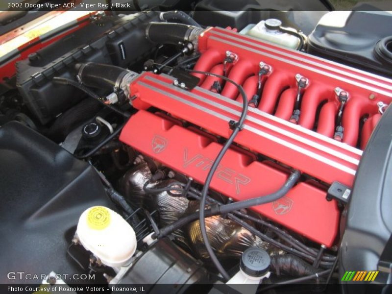  2002 Viper ACR Engine - 8.0 Liter OHV 20-Valve V10
