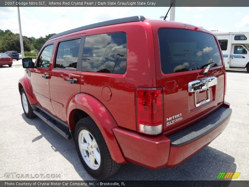 Inferno Red Crystal Pearl / Dark Slate Gray/Light Slate Gray 2007 Dodge Nitro SLT