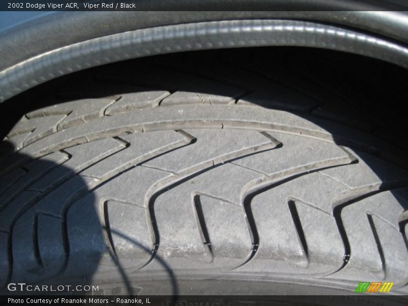 Viper Red / Black 2002 Dodge Viper ACR