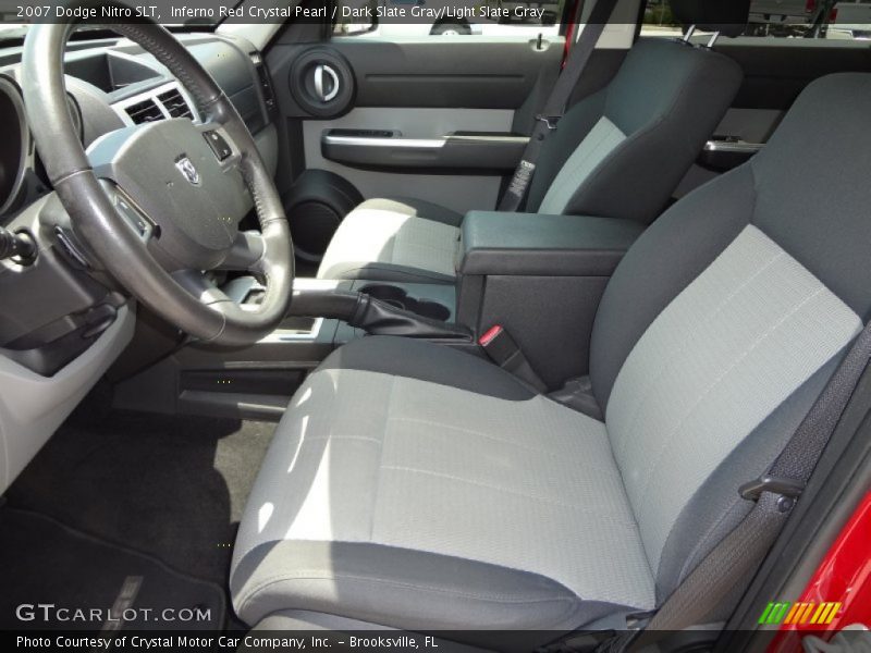 Inferno Red Crystal Pearl / Dark Slate Gray/Light Slate Gray 2007 Dodge Nitro SLT