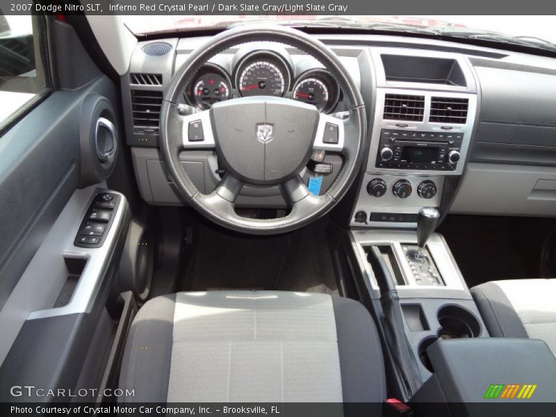 Inferno Red Crystal Pearl / Dark Slate Gray/Light Slate Gray 2007 Dodge Nitro SLT