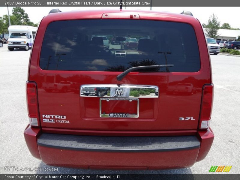 Inferno Red Crystal Pearl / Dark Slate Gray/Light Slate Gray 2007 Dodge Nitro SLT
