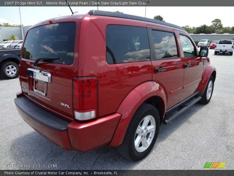 Inferno Red Crystal Pearl / Dark Slate Gray/Light Slate Gray 2007 Dodge Nitro SLT