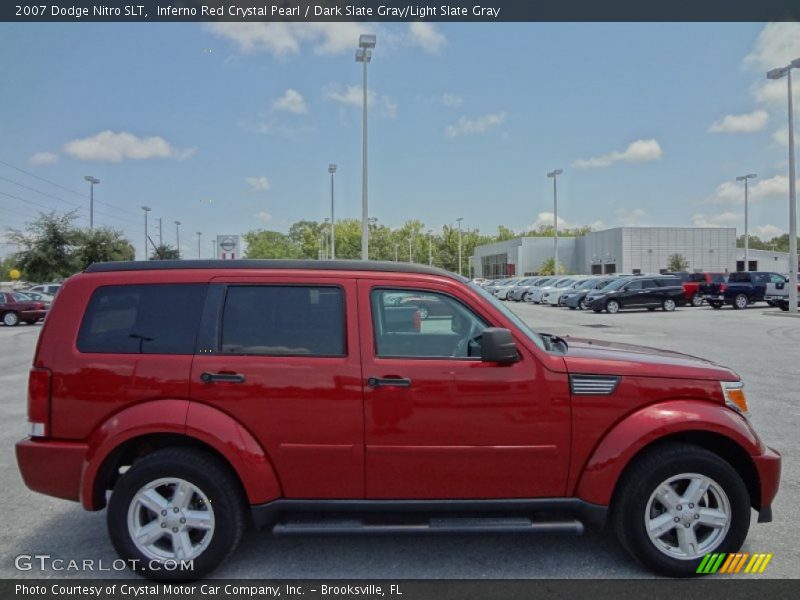 Inferno Red Crystal Pearl / Dark Slate Gray/Light Slate Gray 2007 Dodge Nitro SLT