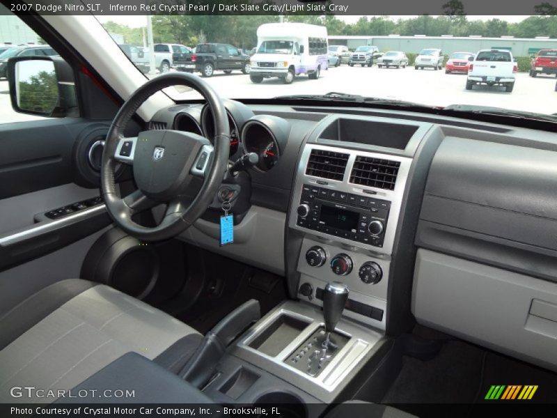 Inferno Red Crystal Pearl / Dark Slate Gray/Light Slate Gray 2007 Dodge Nitro SLT
