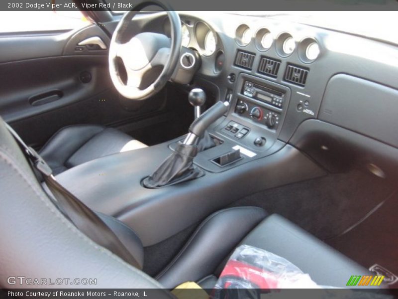  2002 Viper ACR Black Interior