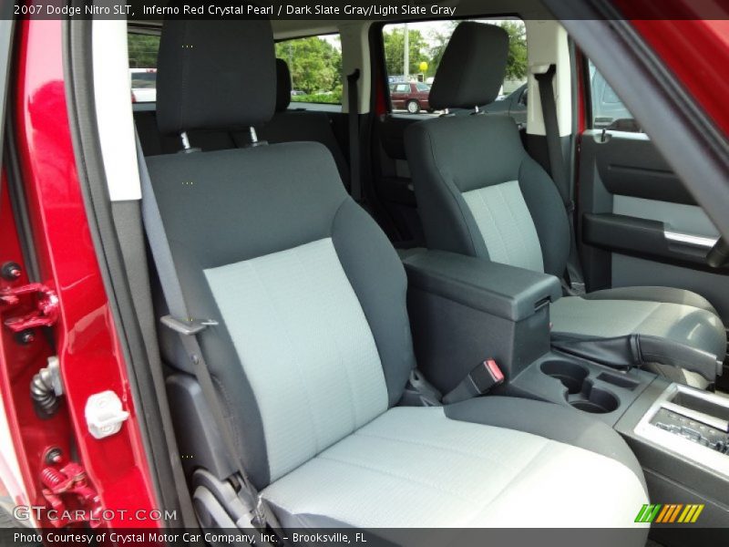 Inferno Red Crystal Pearl / Dark Slate Gray/Light Slate Gray 2007 Dodge Nitro SLT
