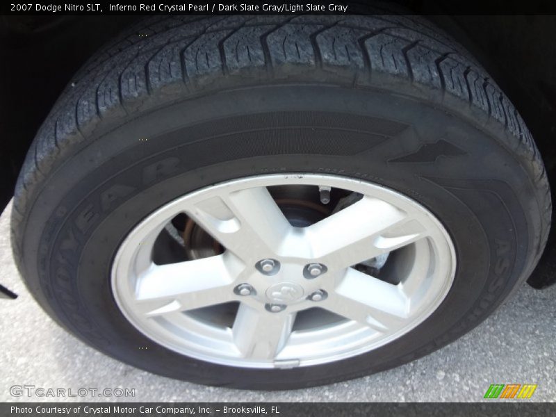 Inferno Red Crystal Pearl / Dark Slate Gray/Light Slate Gray 2007 Dodge Nitro SLT