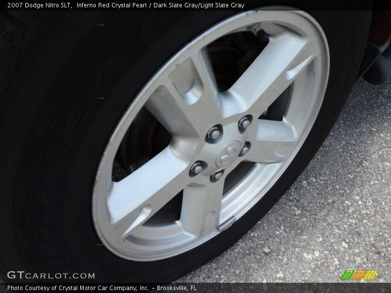 Inferno Red Crystal Pearl / Dark Slate Gray/Light Slate Gray 2007 Dodge Nitro SLT