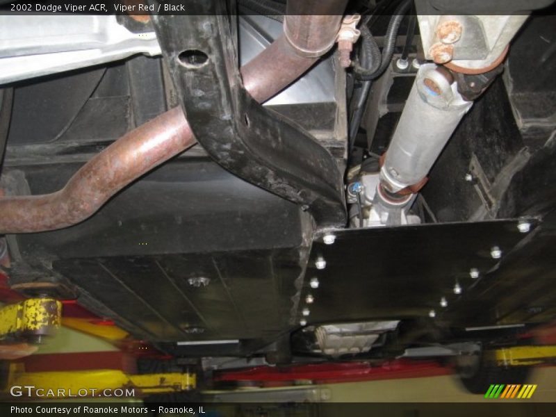 Undercarriage of 2002 Viper ACR
