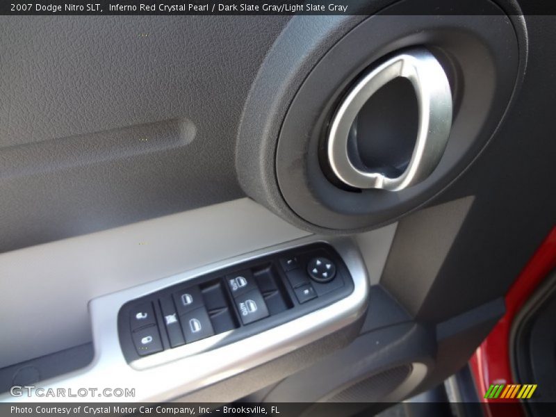 Inferno Red Crystal Pearl / Dark Slate Gray/Light Slate Gray 2007 Dodge Nitro SLT