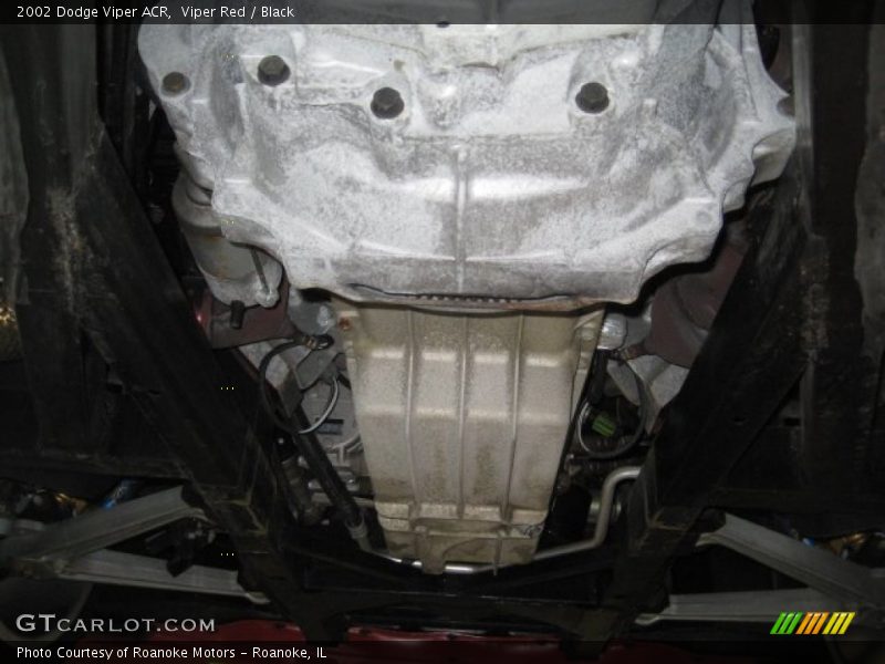 Undercarriage of 2002 Viper ACR