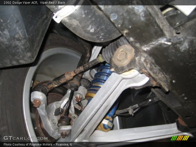 Undercarriage of 2002 Viper ACR