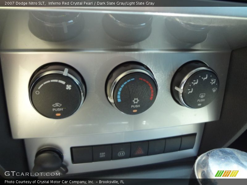Inferno Red Crystal Pearl / Dark Slate Gray/Light Slate Gray 2007 Dodge Nitro SLT