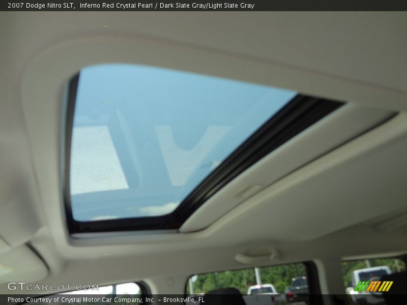 Inferno Red Crystal Pearl / Dark Slate Gray/Light Slate Gray 2007 Dodge Nitro SLT