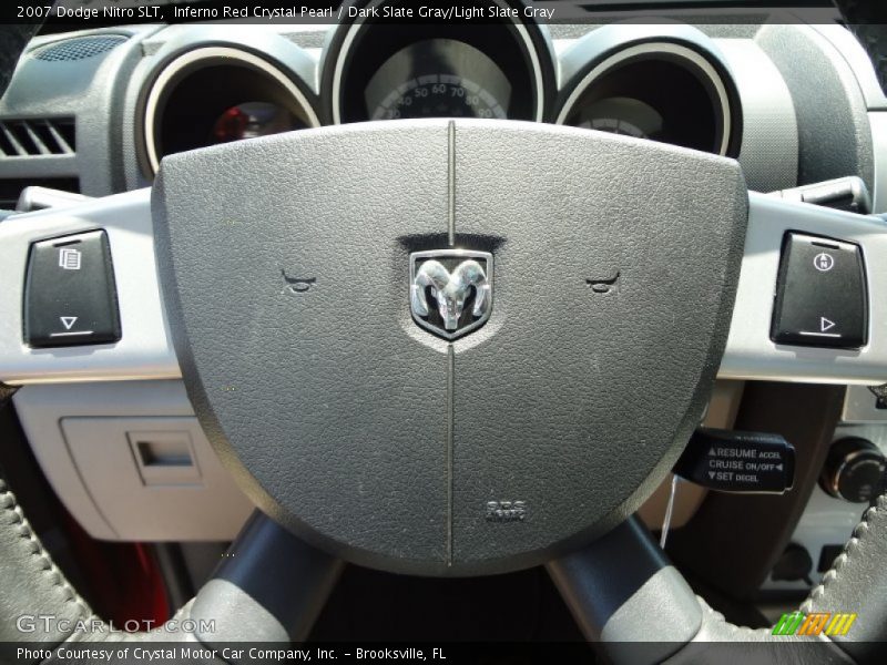 Inferno Red Crystal Pearl / Dark Slate Gray/Light Slate Gray 2007 Dodge Nitro SLT