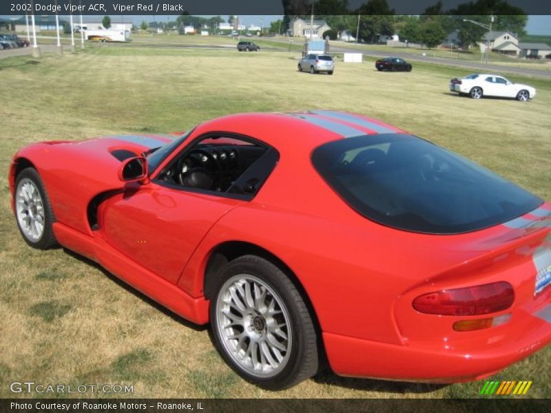 Viper Red / Black 2002 Dodge Viper ACR