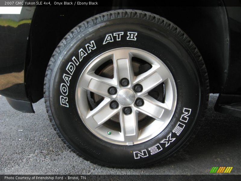 Onyx Black / Ebony Black 2007 GMC Yukon SLE 4x4