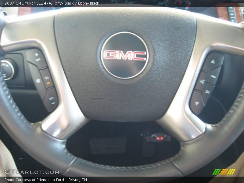 Onyx Black / Ebony Black 2007 GMC Yukon SLE 4x4