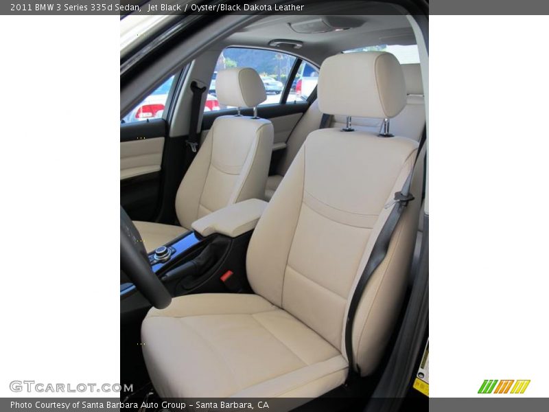 Front Seat of 2011 3 Series 335d Sedan