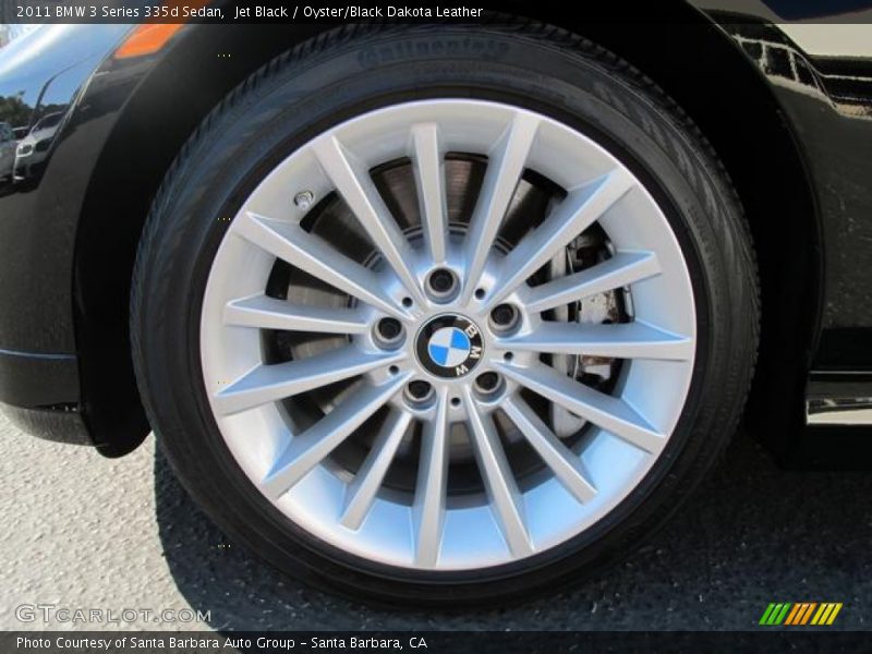  2011 3 Series 335d Sedan Wheel