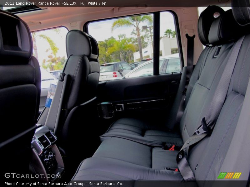 Fuji White / Jet 2012 Land Rover Range Rover HSE LUX