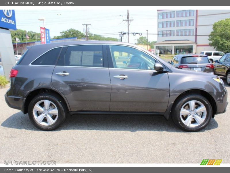 Grigio Metallic / Ebony 2011 Acura MDX