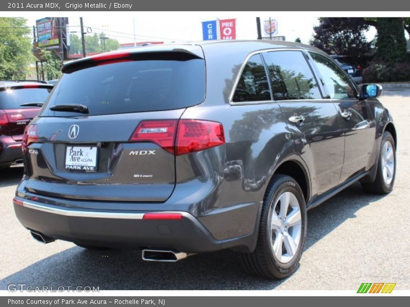Grigio Metallic / Ebony 2011 Acura MDX
