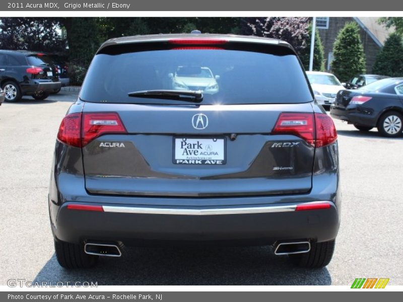 Grigio Metallic / Ebony 2011 Acura MDX