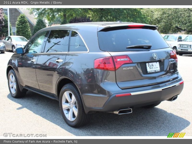 Grigio Metallic / Ebony 2011 Acura MDX