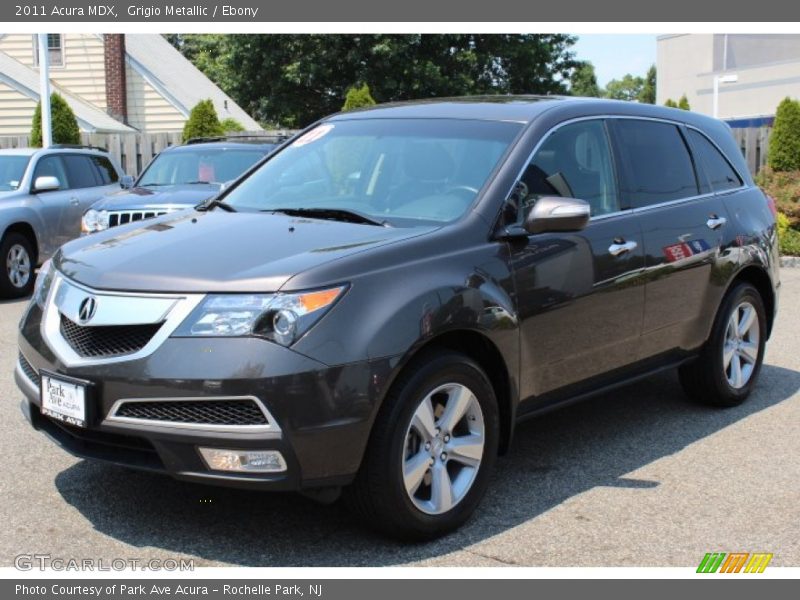 Grigio Metallic / Ebony 2011 Acura MDX
