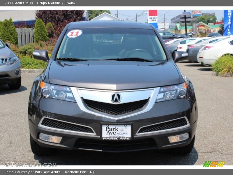 Grigio Metallic / Ebony 2011 Acura MDX