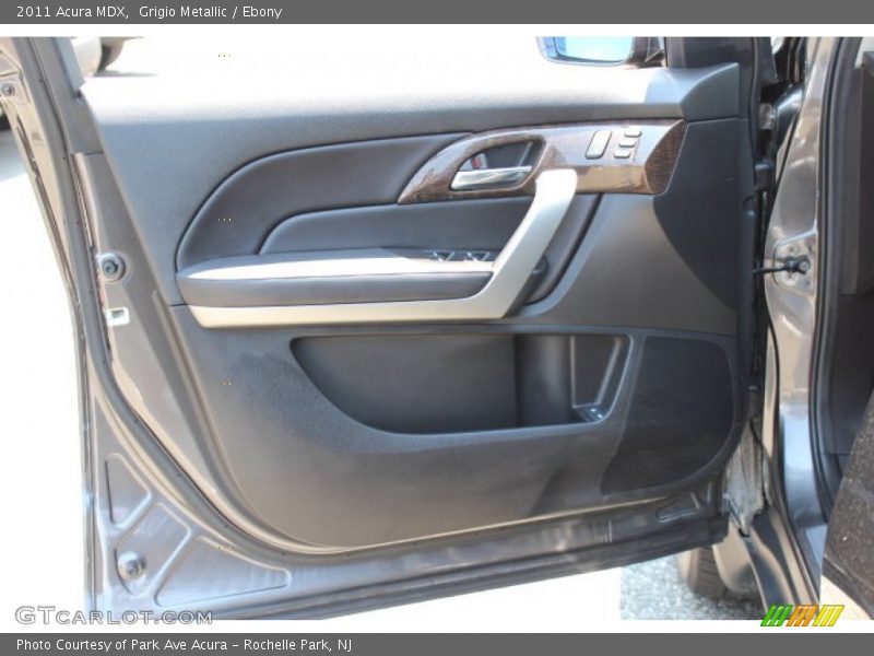 Grigio Metallic / Ebony 2011 Acura MDX
