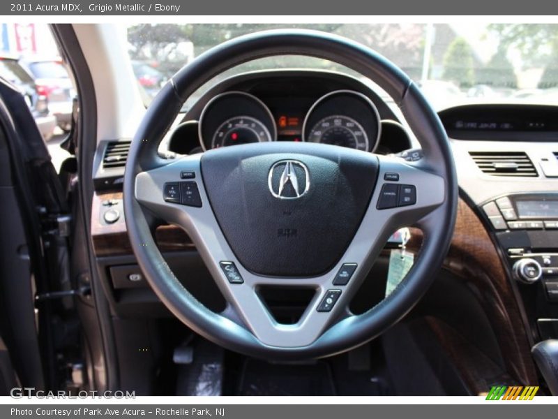 Grigio Metallic / Ebony 2011 Acura MDX