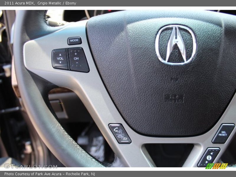 Grigio Metallic / Ebony 2011 Acura MDX