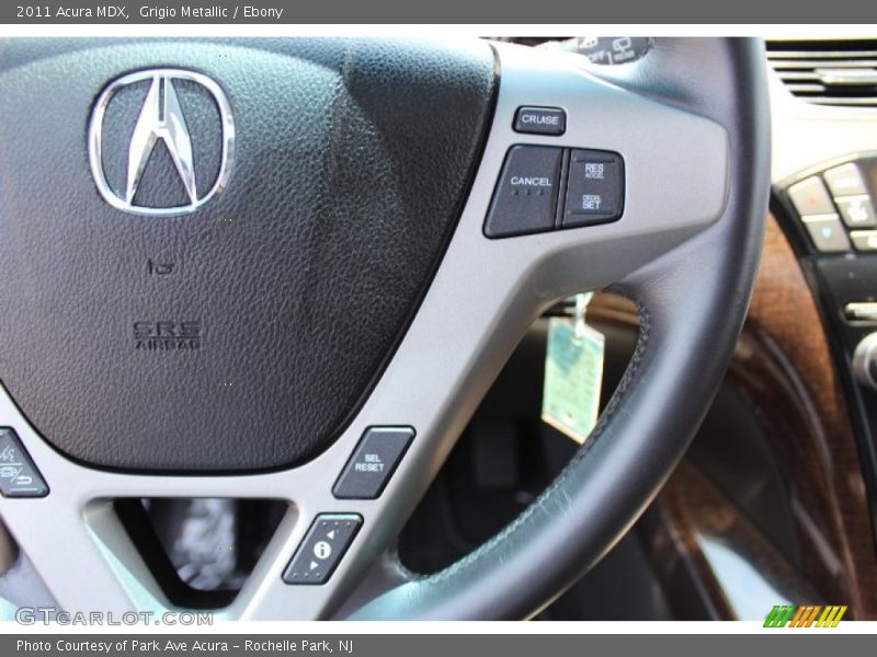 Grigio Metallic / Ebony 2011 Acura MDX